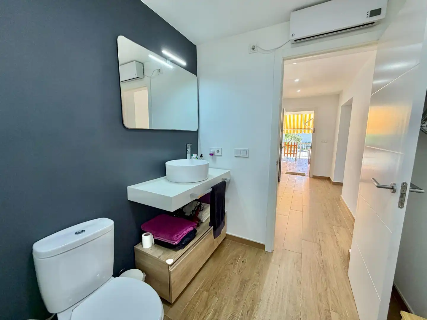 Baño de Casa o chalet en venta en Elche / Elx con Aire acondicionado, Jardín privado y Terraza