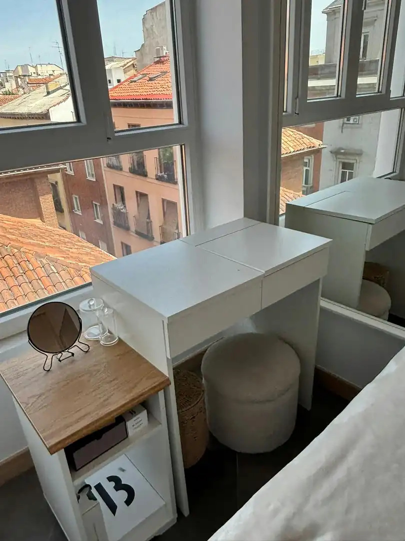 Terrasse von Wohnung zur Miete in Madrid mit Klimaanlage, Heizung und Möbliert