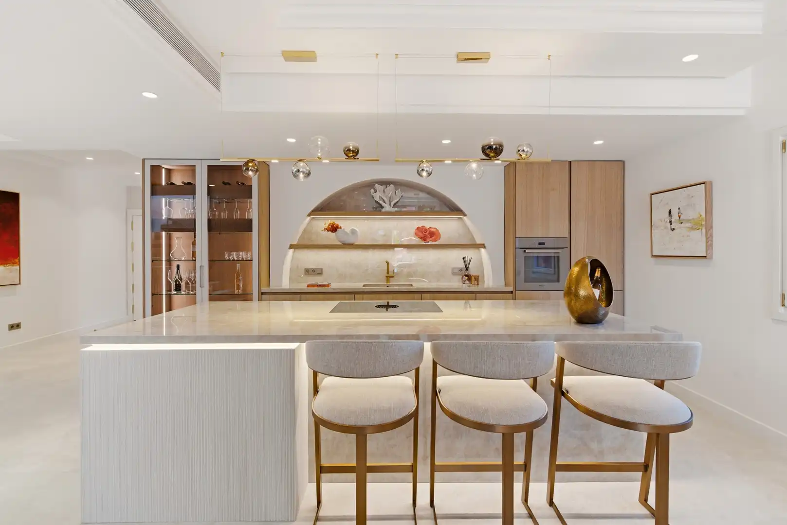 Kitchen of Attic for sale in Estepona  with Air Conditioner, Heating and Terrace