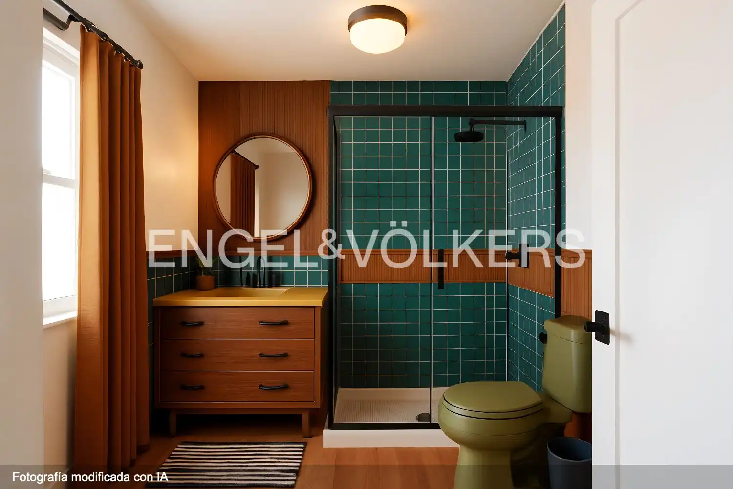 Badezimmer von Wohnung zum Verkauf in Madrid mit Klimaanlage, Heizung und Privatgarten