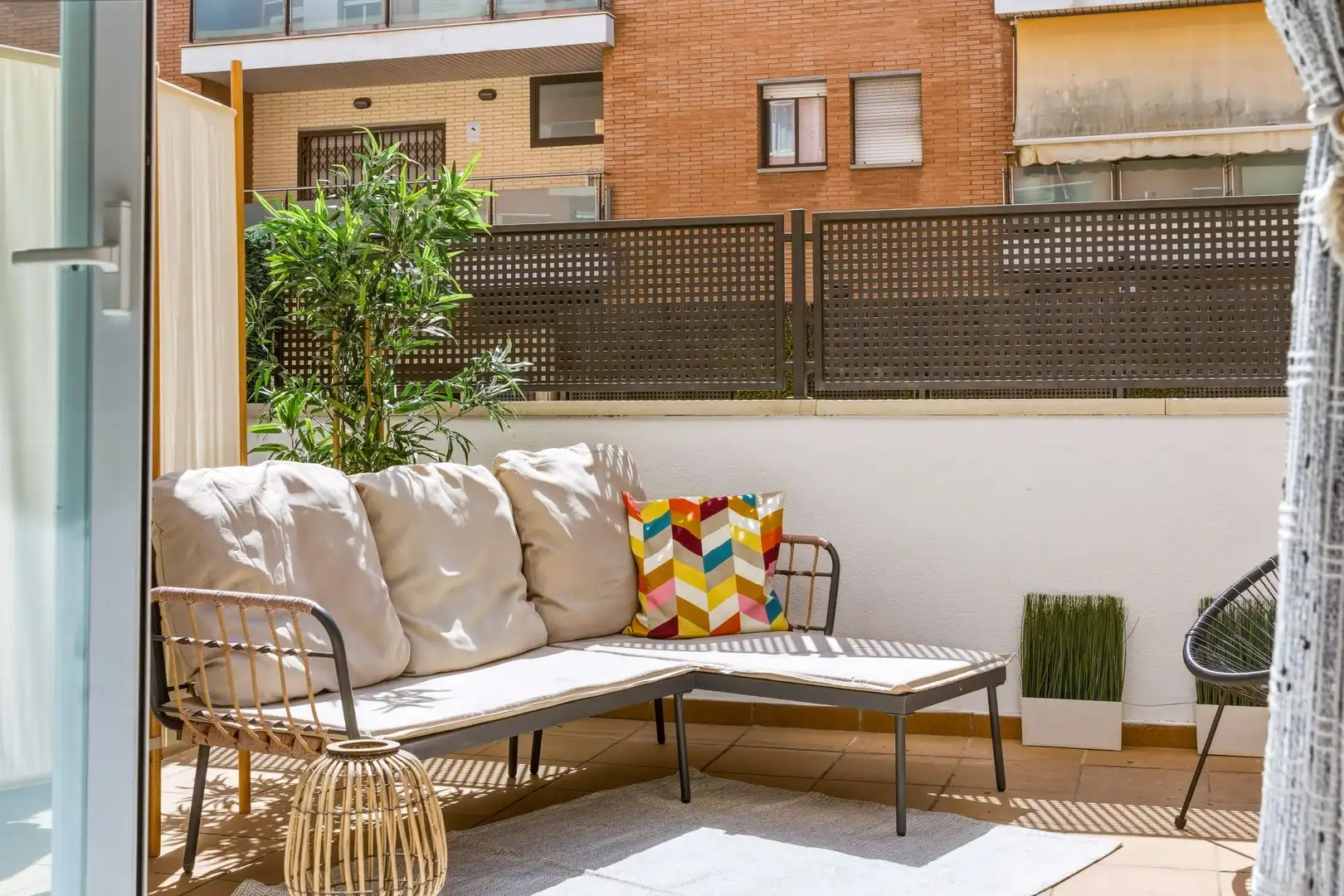 Terrasse von Wohnung zum Verkauf in Lloret de Mar mit Klimaanlage, Heizung und Terrasse