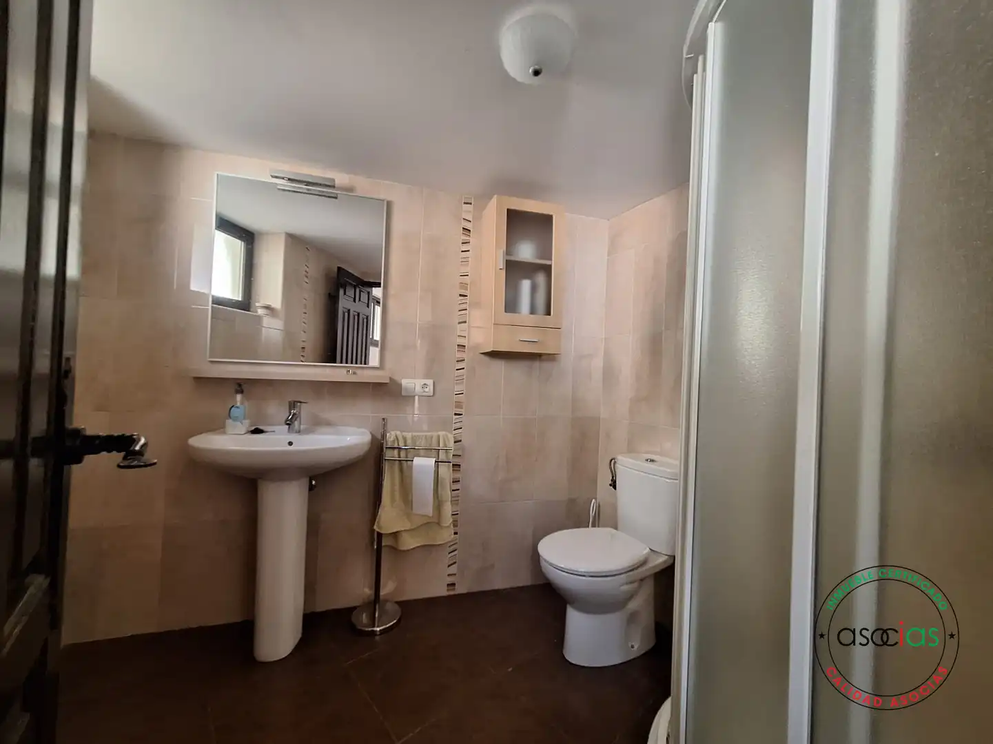 Baño de Casa adosada en venta en Grajal de Campos con Calefacción, Jardín privado y Balcón