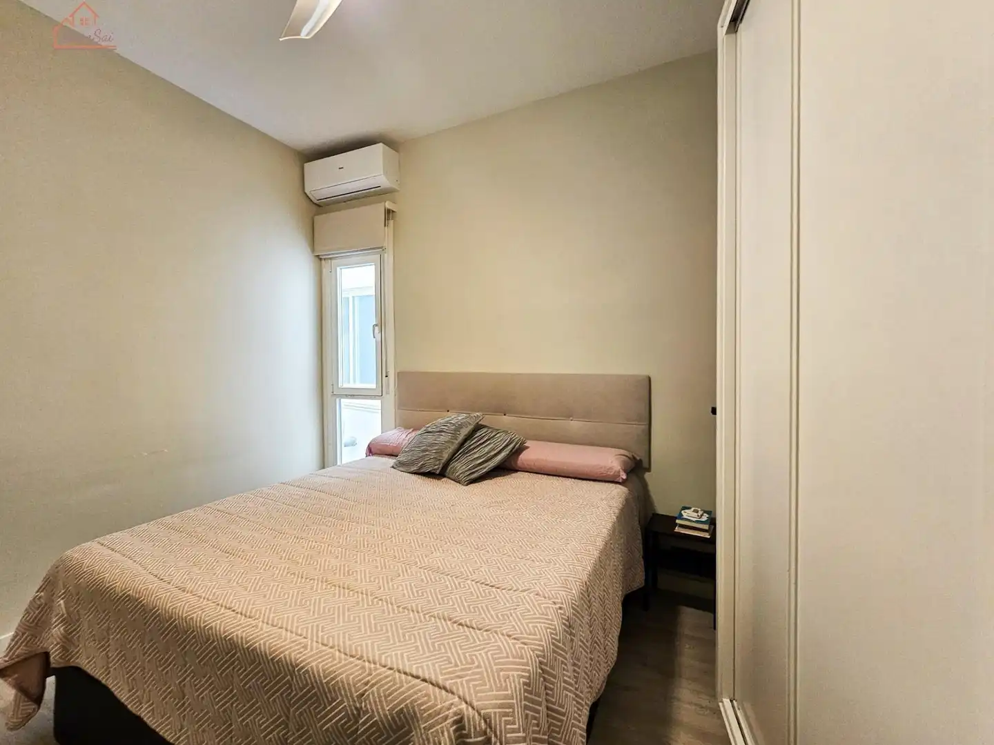 Habitación de Piso de alquiler en Madrid con Aire acondicionado, Calefacción y Amueblado