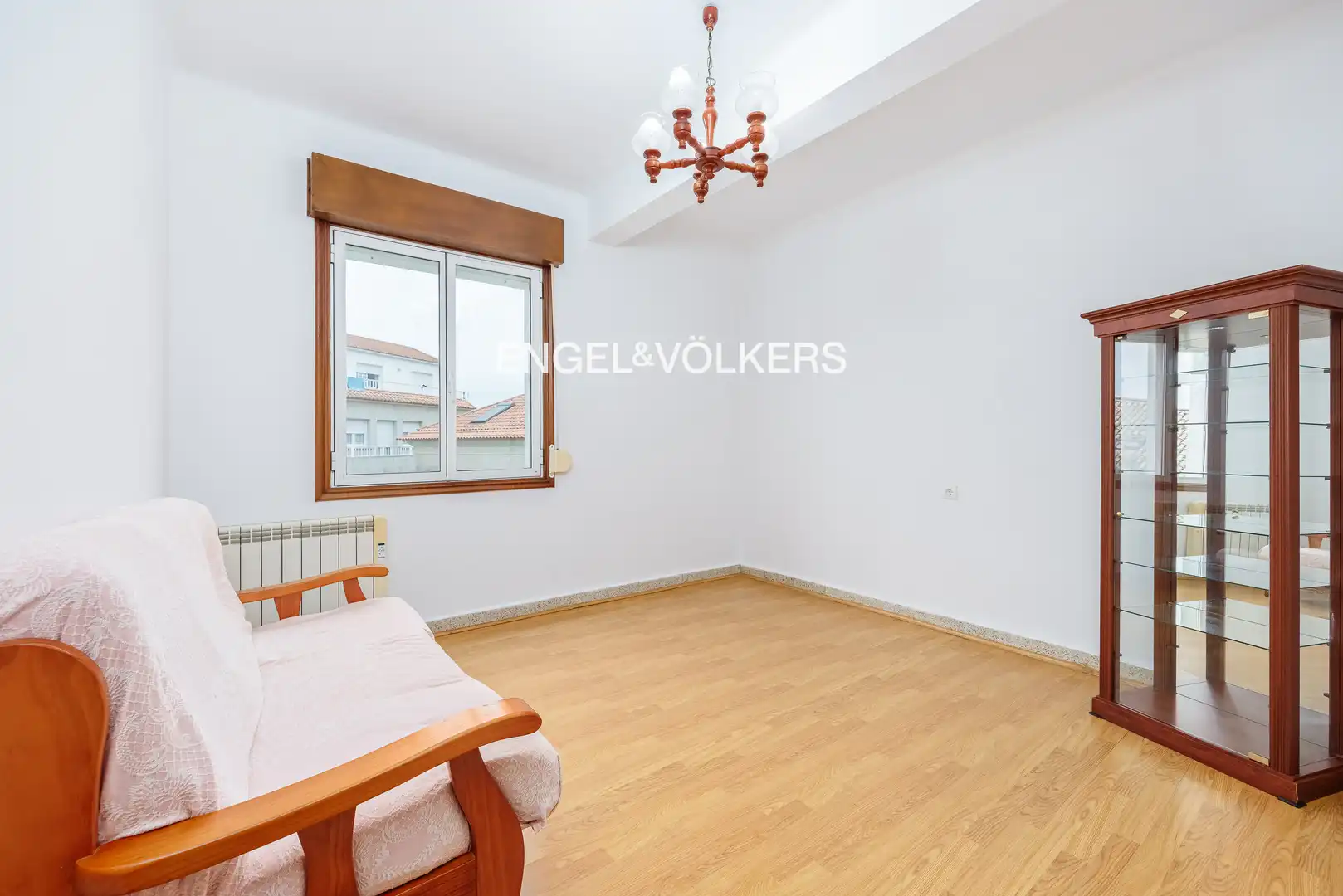 Sala de estar de Piso en venta en Baiona con Calefacción y Terraza