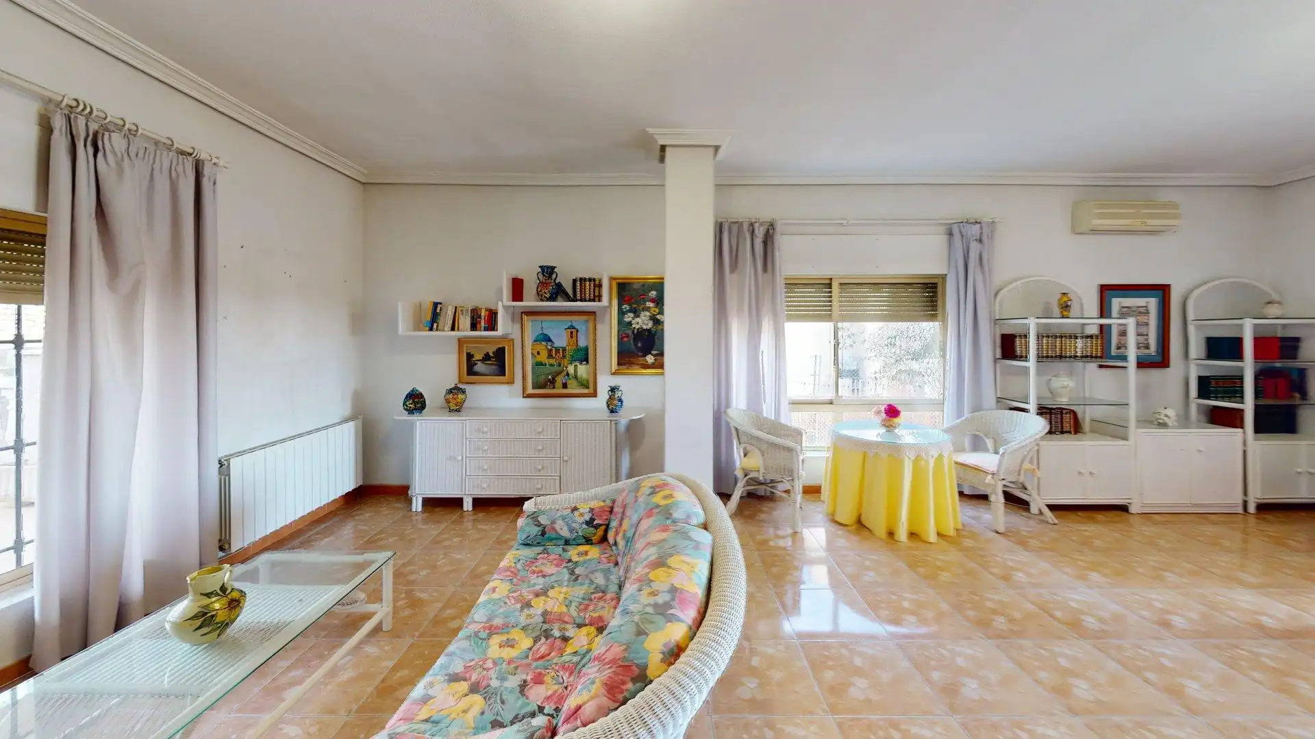 Living room of Houses for sale in Molina de Segura  with Air Conditioner, Heating and Private garden