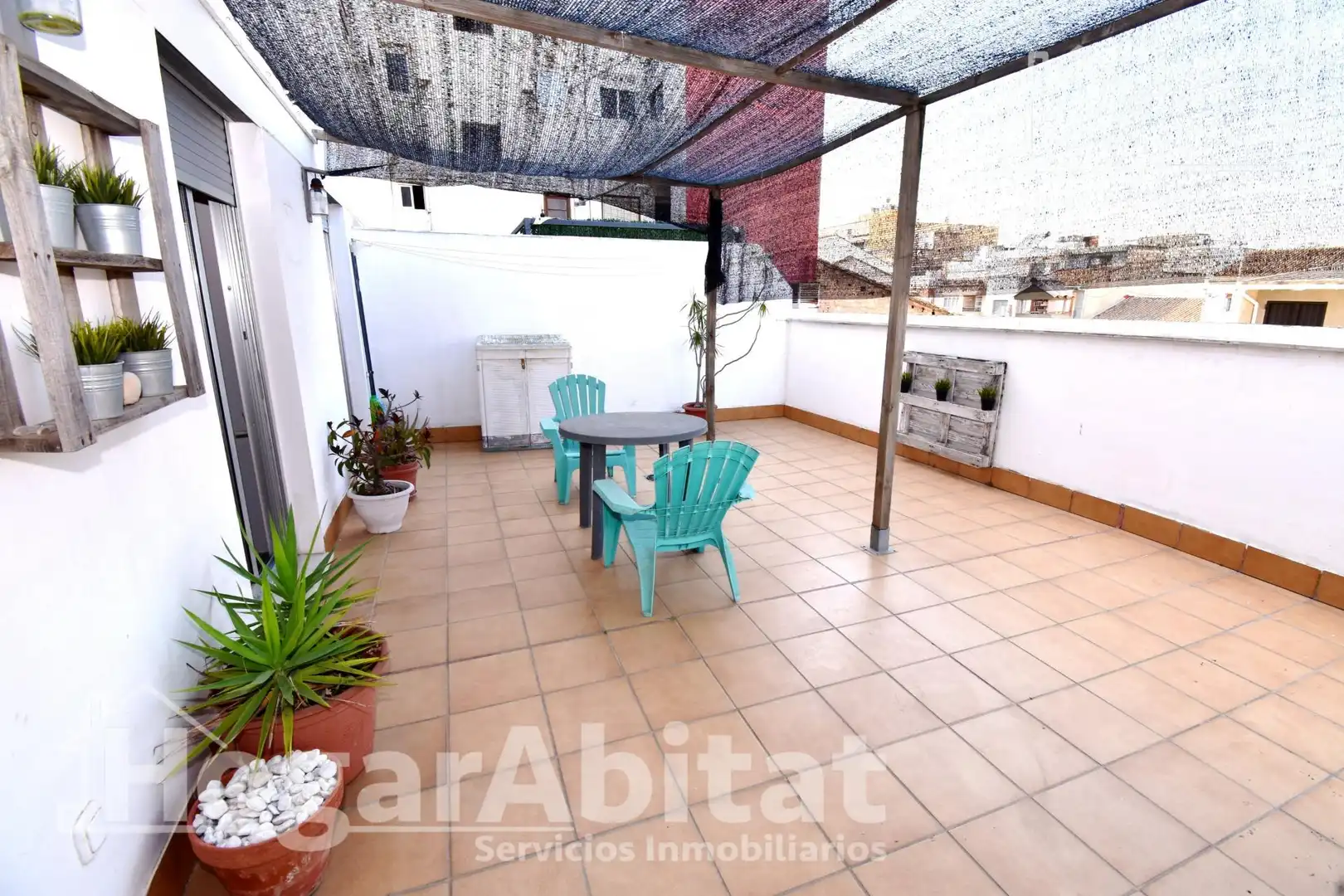 Terrasse von Wohnung zum Verkauf in Massanassa mit Klimaanlage, Heizung und Terrasse