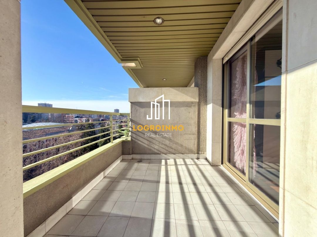 Terrace of Flat to rent in  Logroño  with Heating, Terrace and Storage room