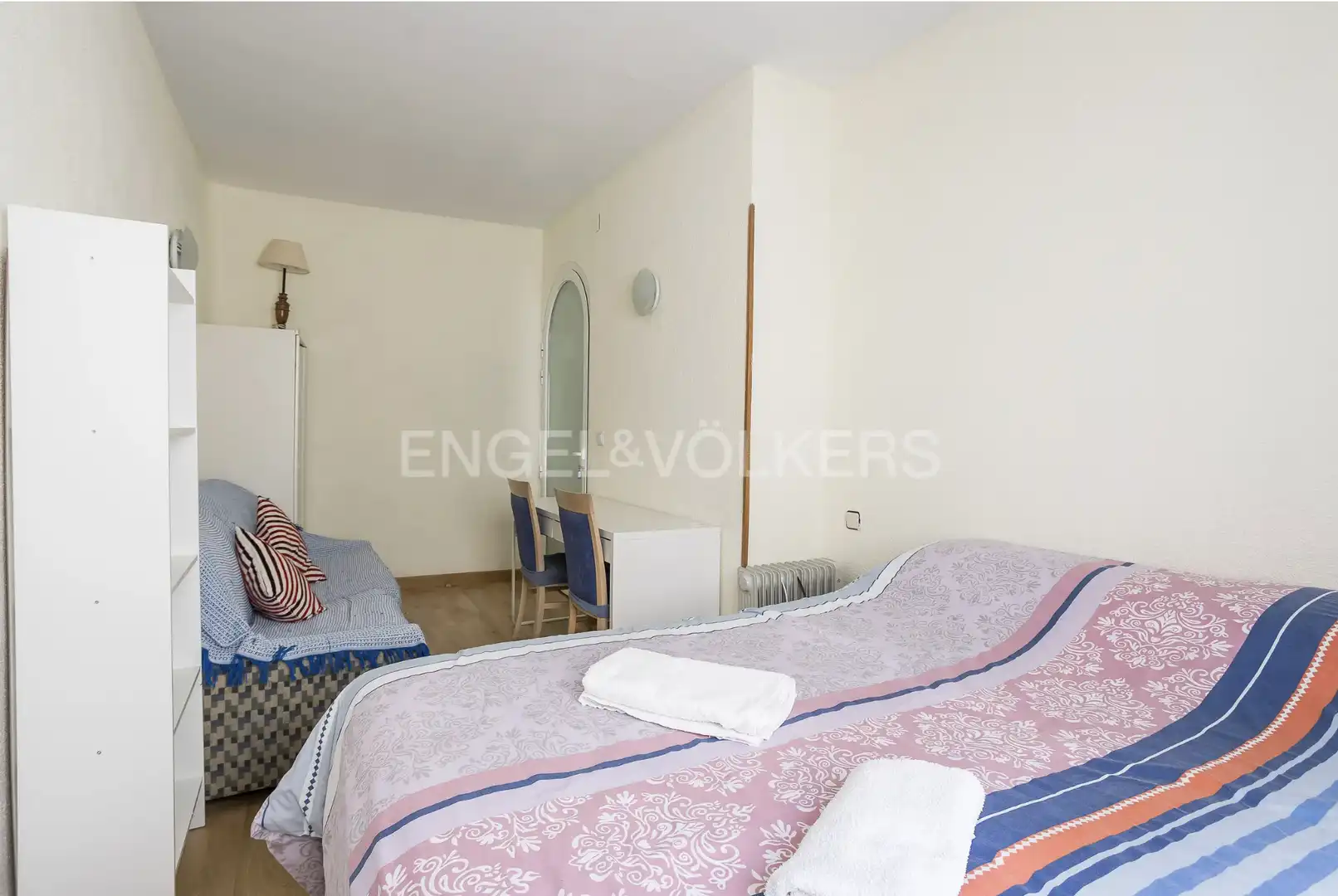 Bedroom of Flat for rent in Madrid  with Heating, Parquet flooring and Pets allowed