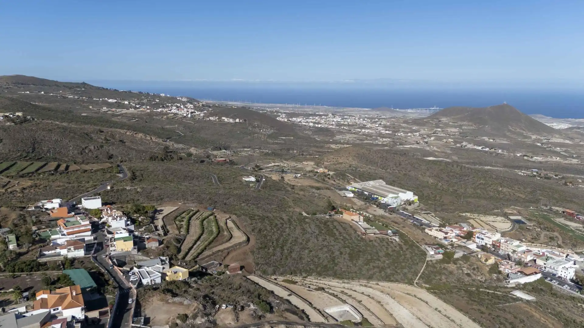 Vista exterior de Casa adosada en venta en San Miguel de Abona con Aire acondicionado, Jardín privado y Terraza
