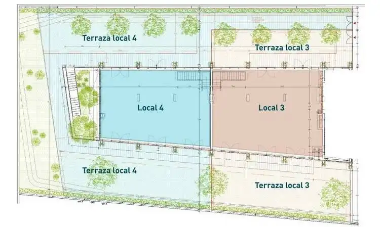Terrassa de Local de lloguer en Madrid