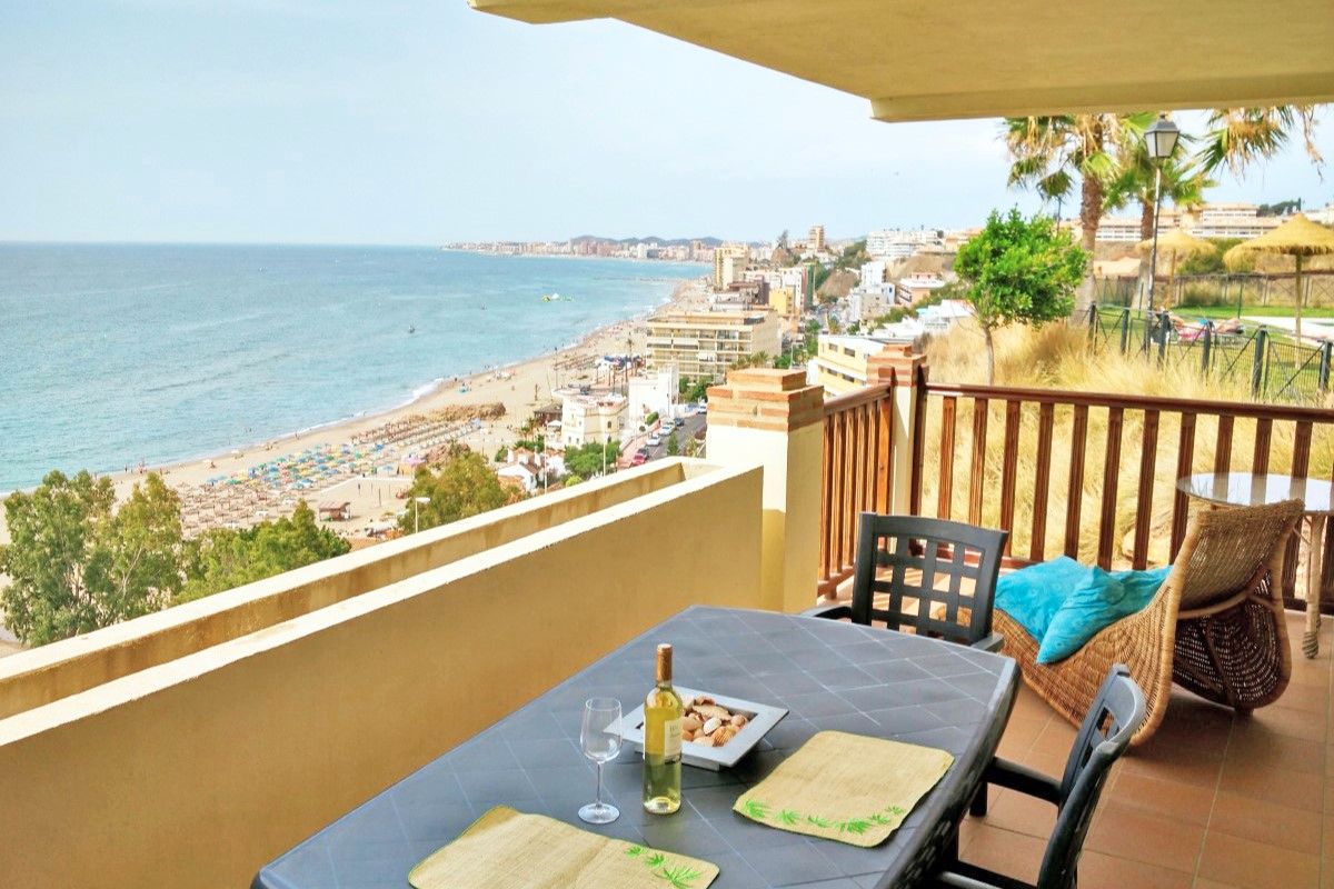 Terrassa de Apartament en venda en Benalmádena amb Aire condicionat, Calefacció i Moblat