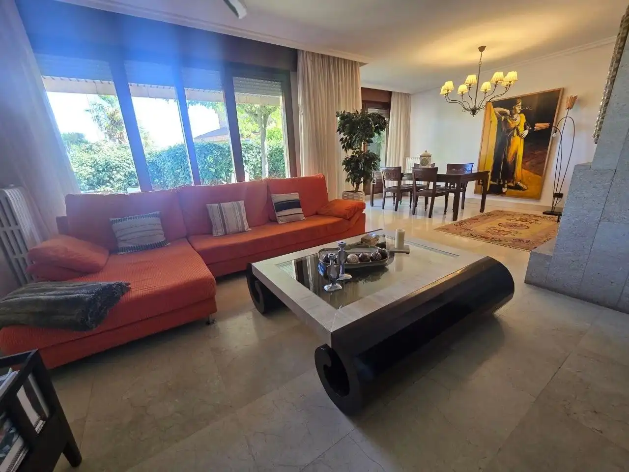 Sala de estar de Casa o chalet en venta en  Logroño con Calefacción, Jardín privado y Terraza