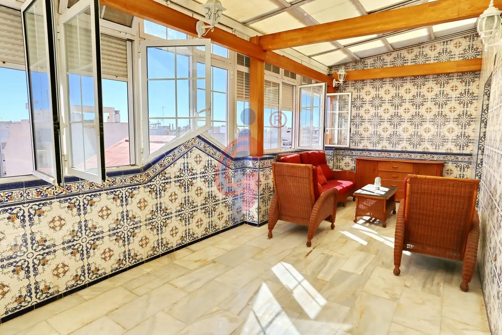 Terraza de Ático en venta en Guardamar del Segura con Aire acondicionado y Amueblado
