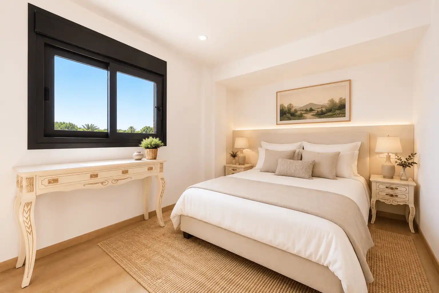 Bedroom of Apartments for rent in Manacor  with Air Conditioner and Balcony