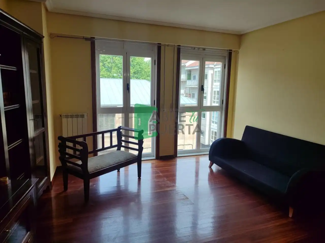 Sala de estar de Piso de alquiler en Ourense Capital  con Calefacción, Parquet y Trastero