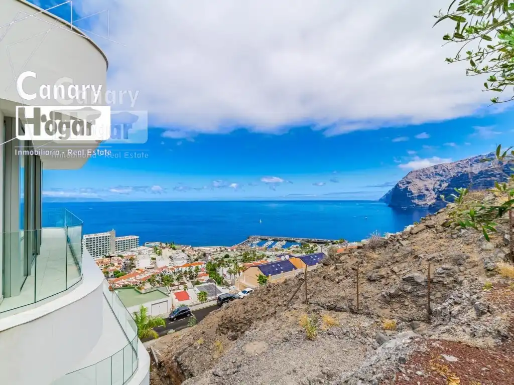 Vista exterior de Ático en venta en Santiago del Teide con Jardín privado y Piscina