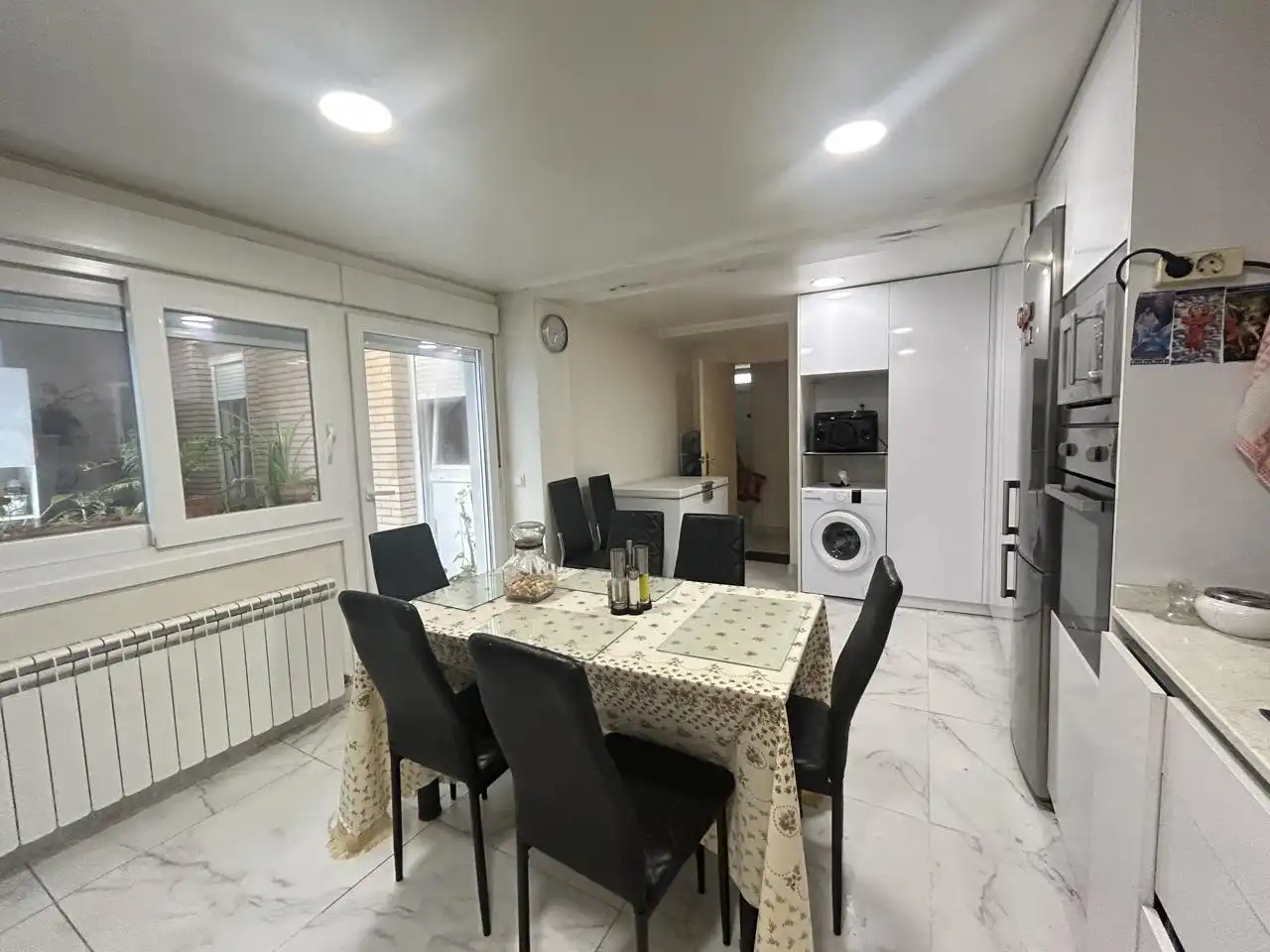 Menjador de Casa o xalet en venda en Fontellas amb Calefacció, Terrassa i Traster
