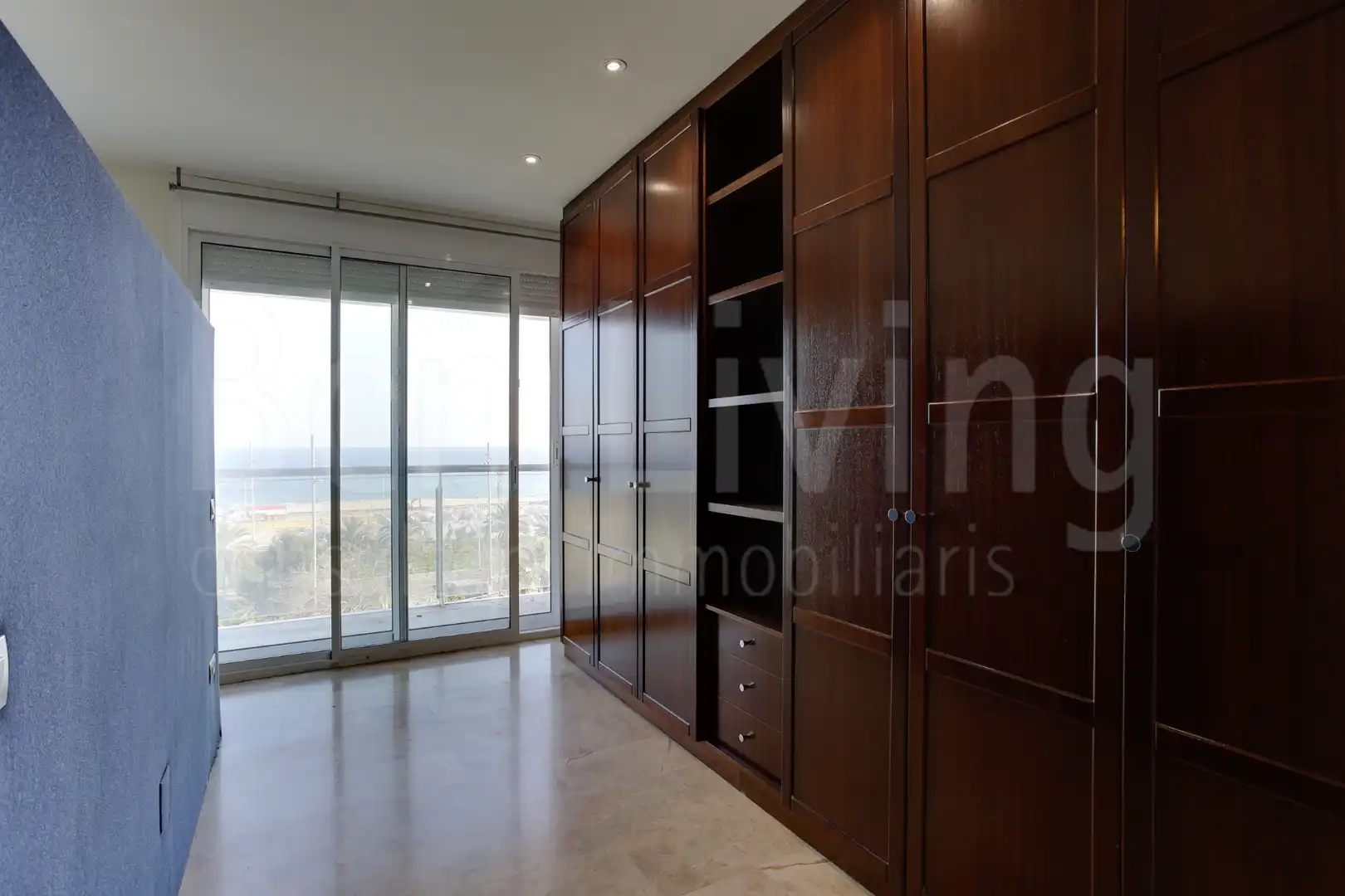 Sala de estar de Piso de alquiler en Barcelona con Aire acondicionado, Terraza y Trastero
