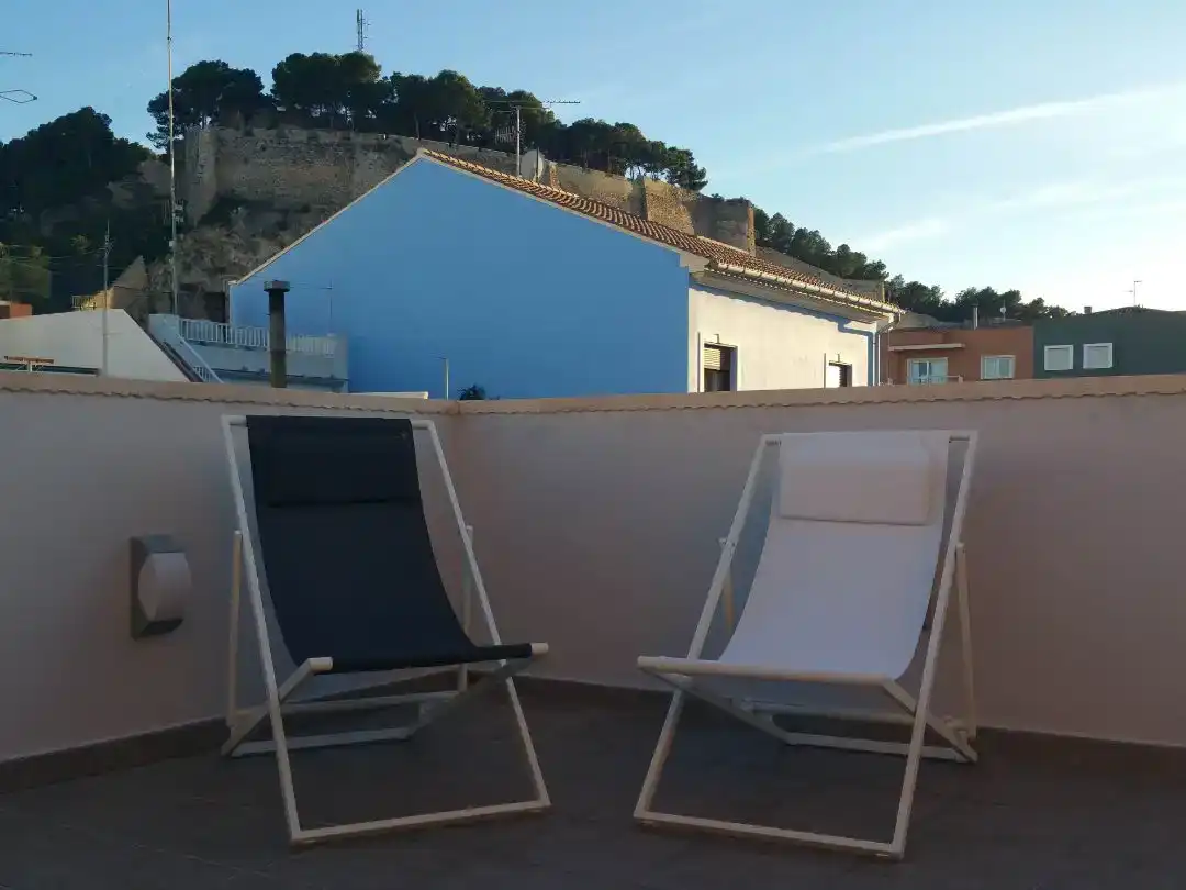 Terrassa de Casa adosada de lloguer en Dénia