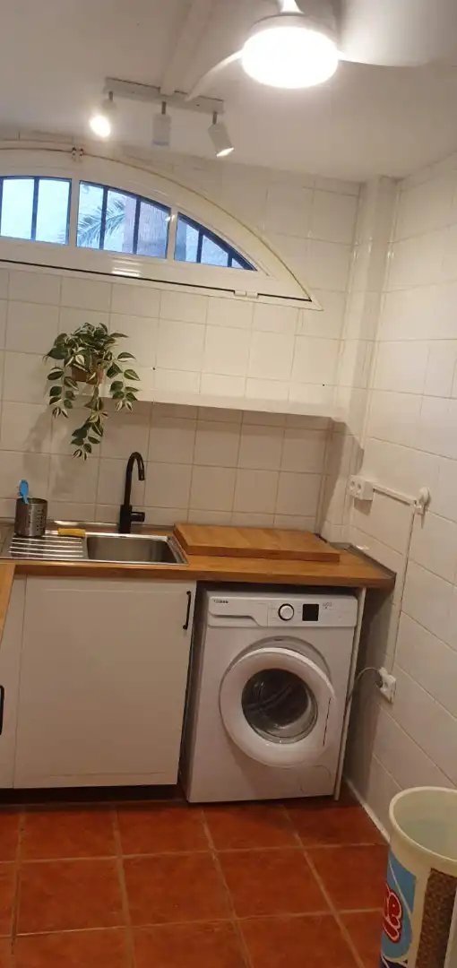 Cocina de Apartamento en venta en San Cristóbal de la Laguna con Terraza, Horno y Lavadora