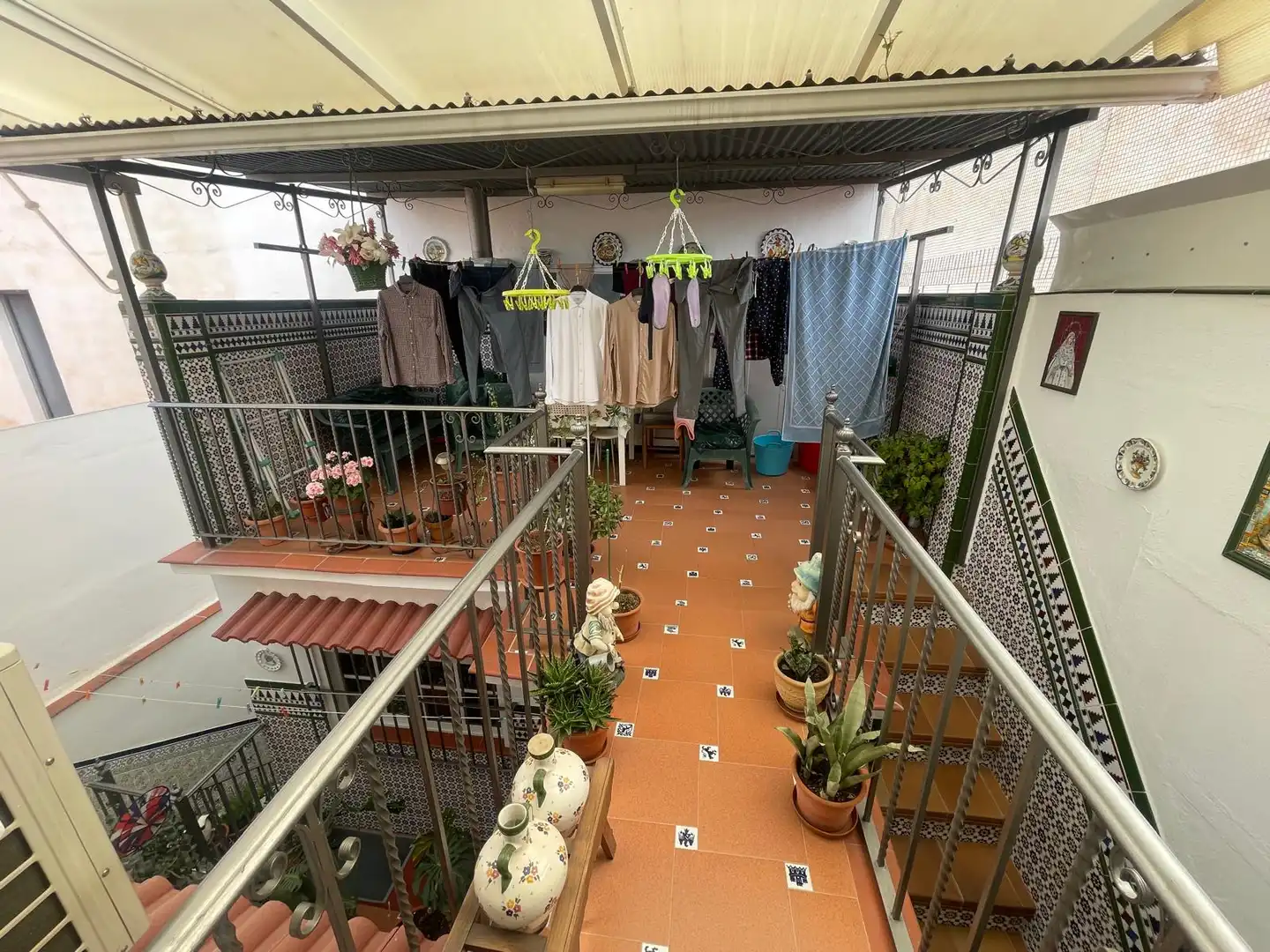 Balcony of Detached homes for sale in Málaga  with Air Conditioner, Terrace and Balcony