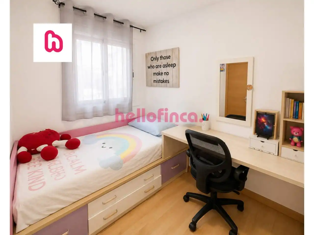 Bedroom of Flat for sale in Ripollet  with Heating, Parquet flooring and Storage room