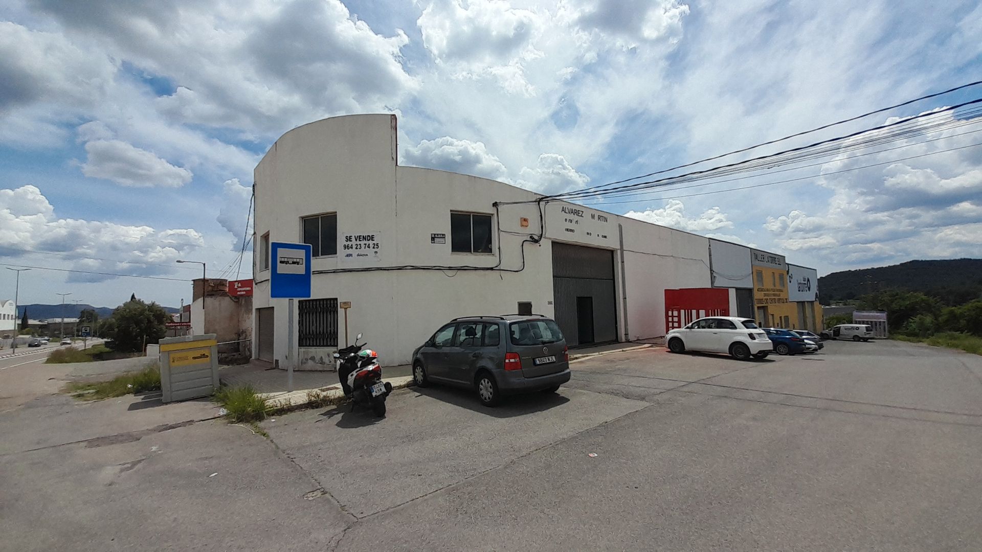 Exterior view of Industrial buildings for sale in L'Alcora  with Alarm