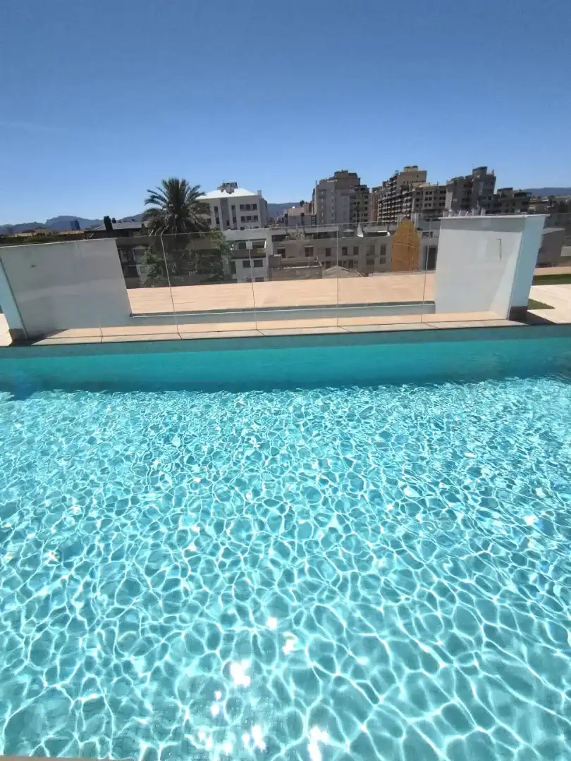 Swimming pool of Flat for sale in Murcia  with Air Conditioner, Heating and Terrace