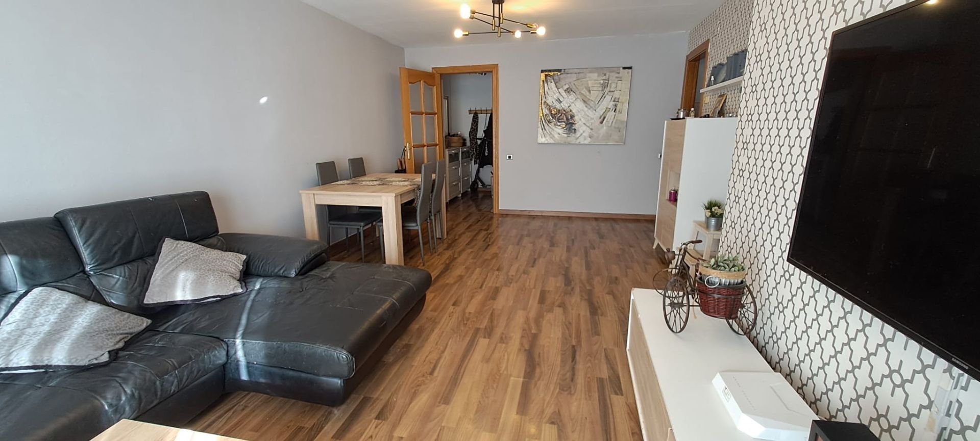 Sala d'estar de Pis en venda en Vallirana amb Aire condicionat, Calefacció i Terrassa