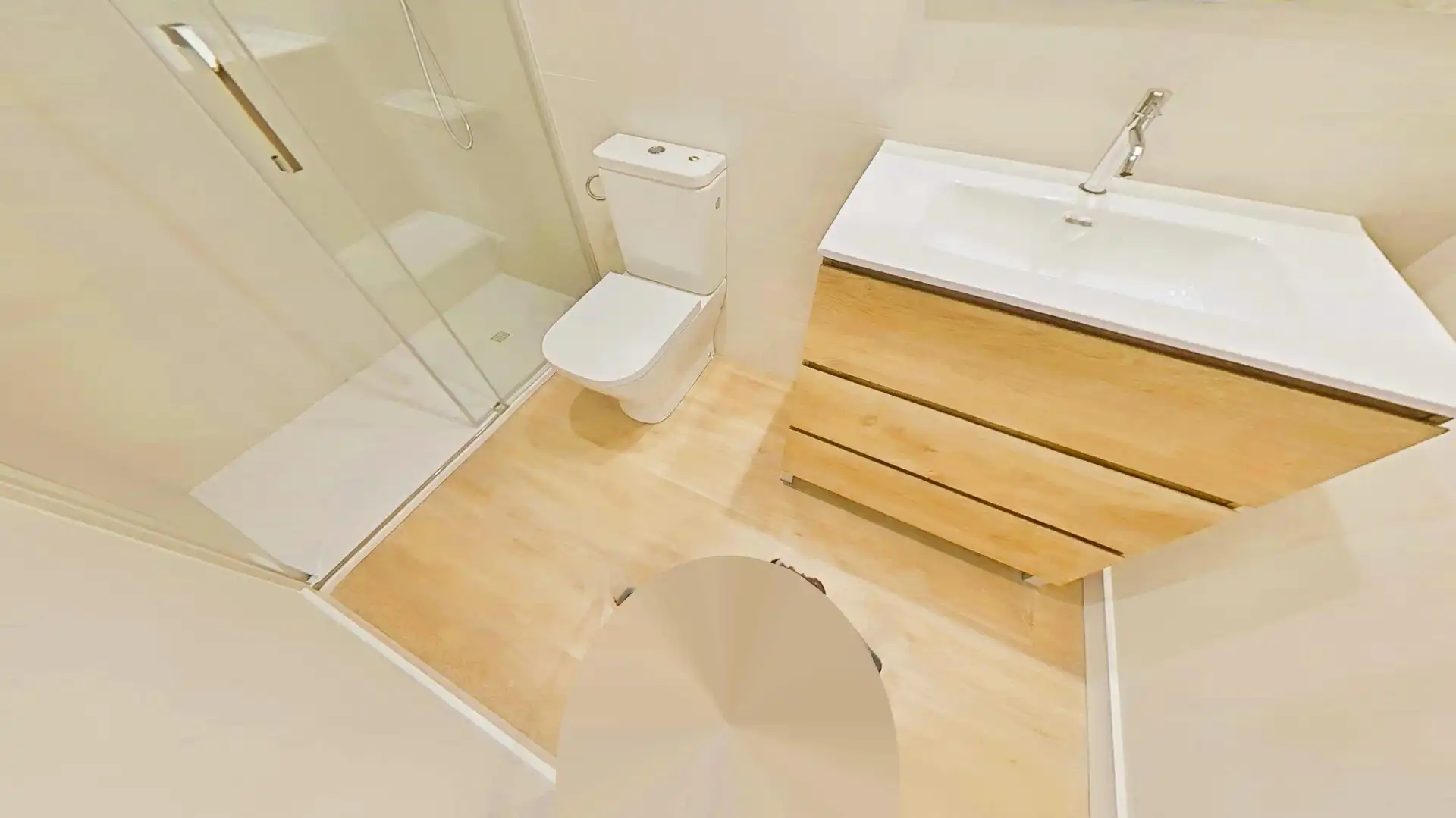 Baño de Planta baja en venta en Cubelles con Aire acondicionado, Calefacción y Jardín privado