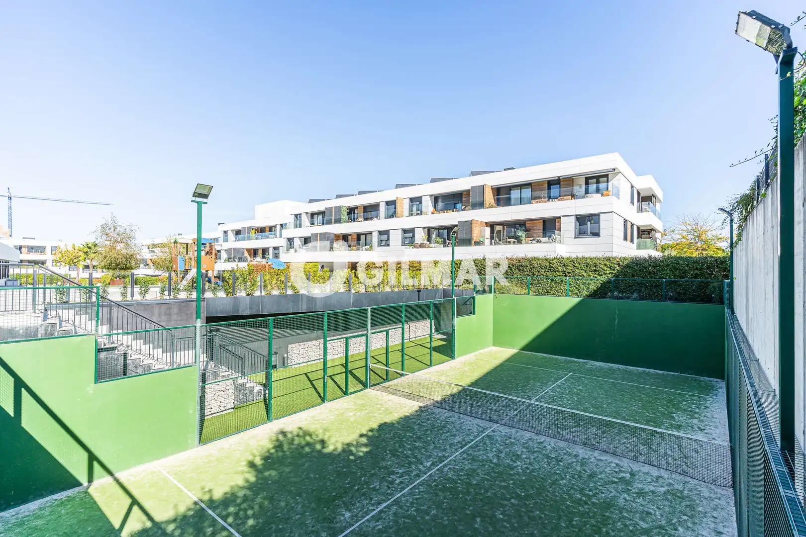 Terrasse von Wohnung zum Verkauf in Las Rozas de Madrid mit Heizung, Privatgarten und Abstellraum