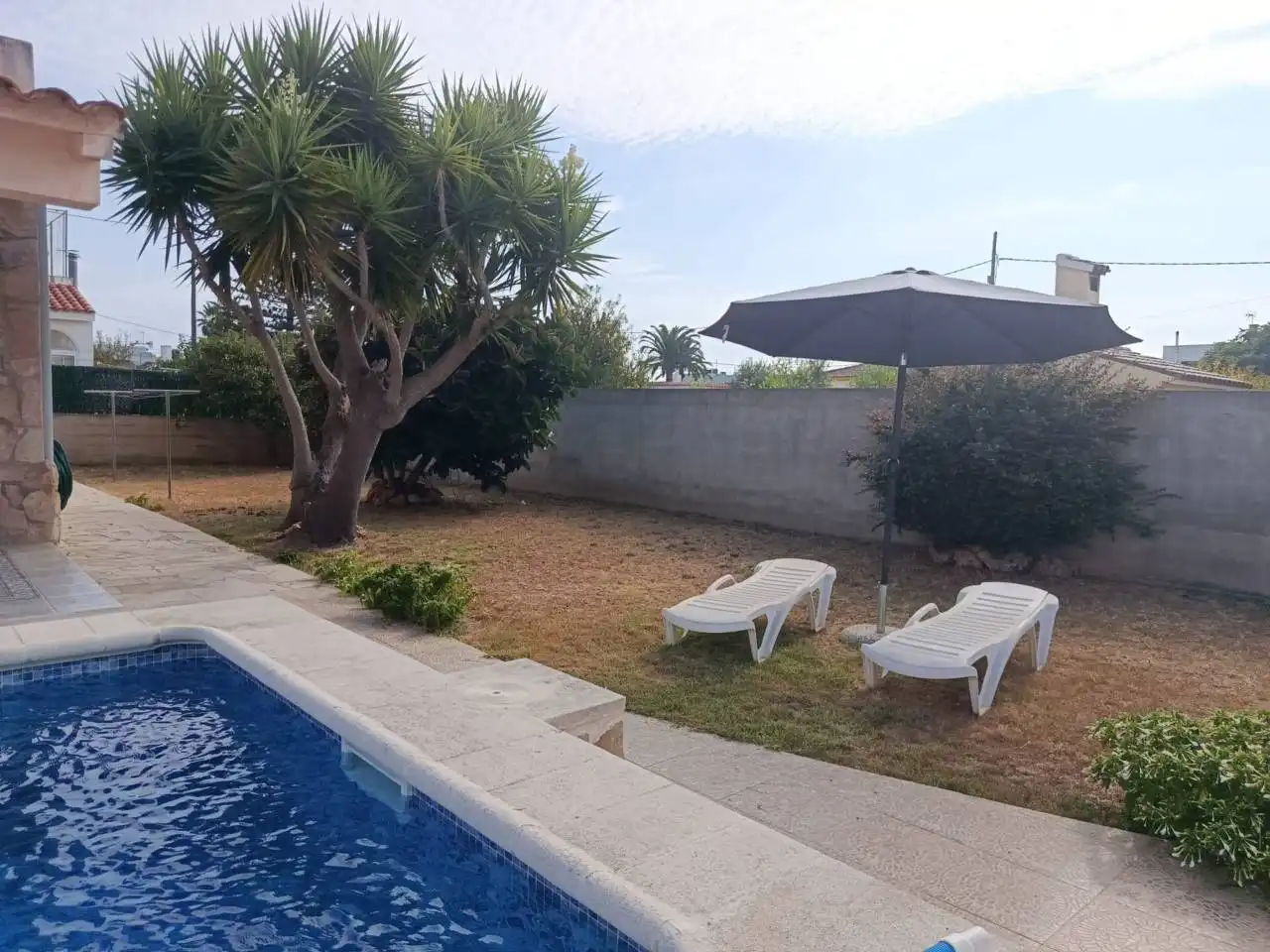 Piscina de Casa o xalet en venda en Vinaròs amb Aire condicionat, Jardí privat i Terrassa
