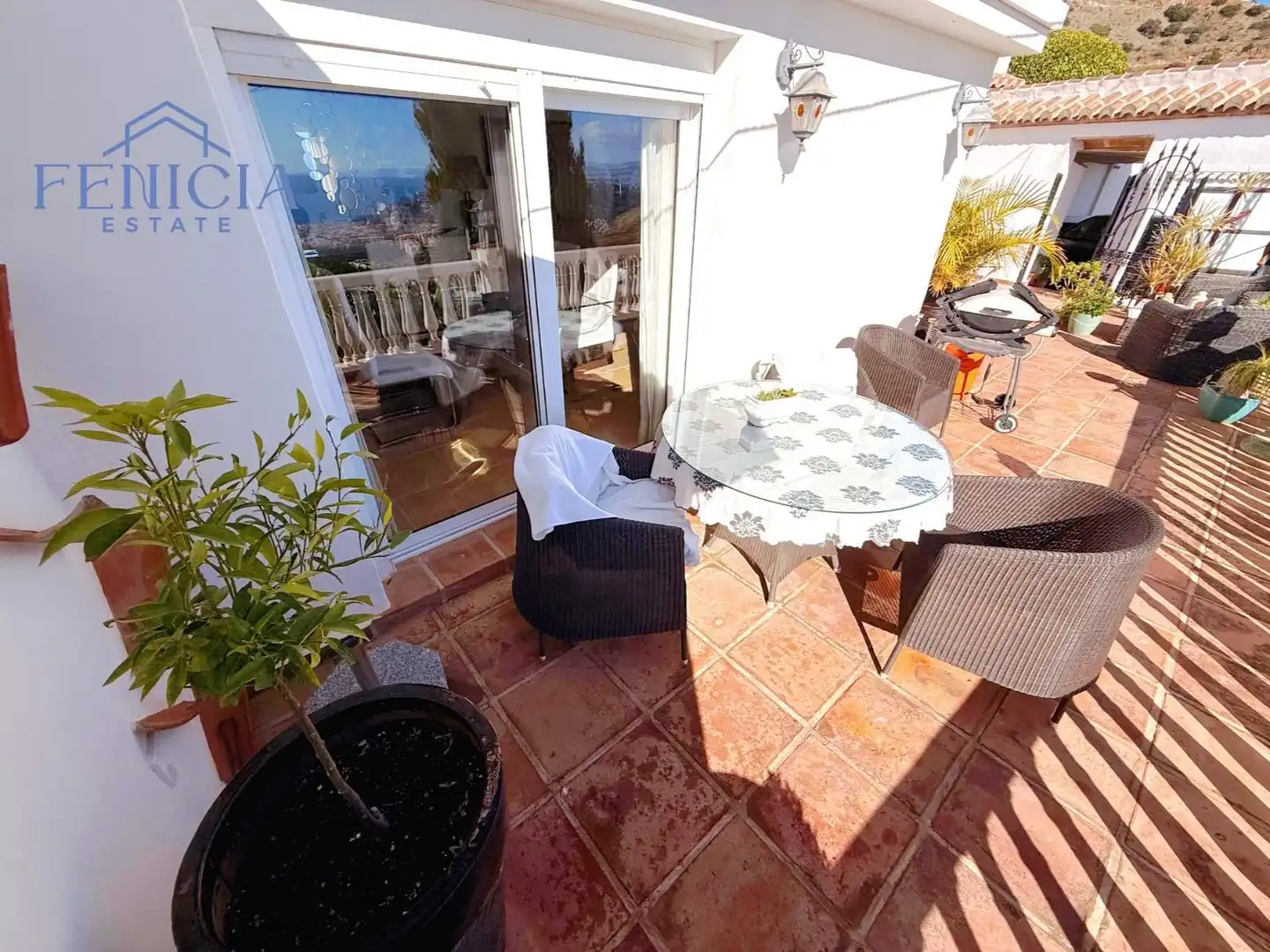 Terraza de Casa o chalet en venta en Almuñécar con Aire acondicionado, Calefacción y Jardín privado