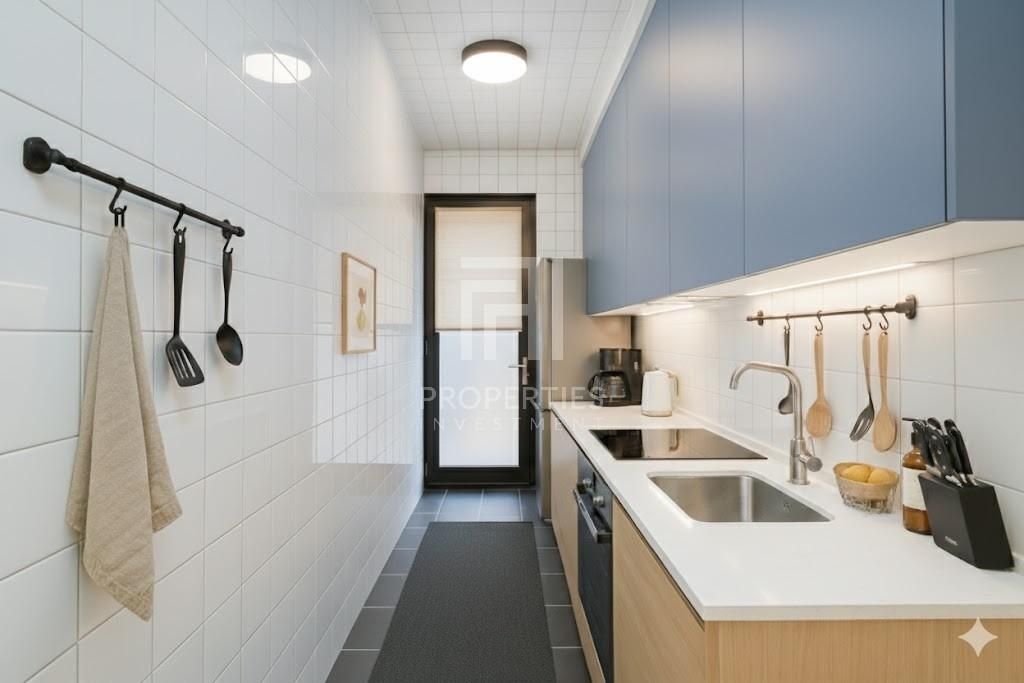 Kitchen of Flat for sale in  Barcelona Capital  with Air Conditioner, Heating and Alarm