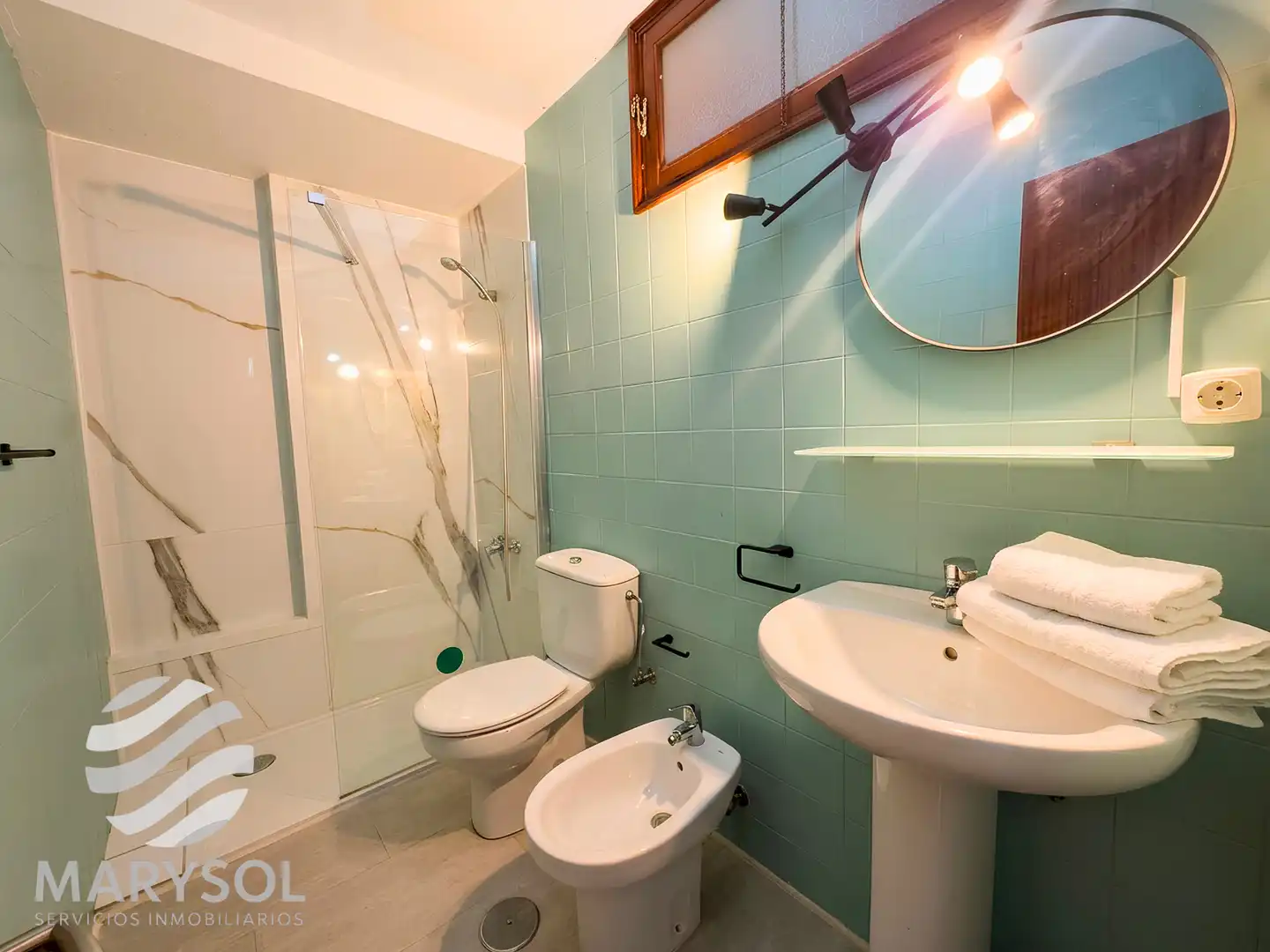 Bany de Apartament en venda en San Bartolomé de Tirajana amb Terrassa, Moblat i TV