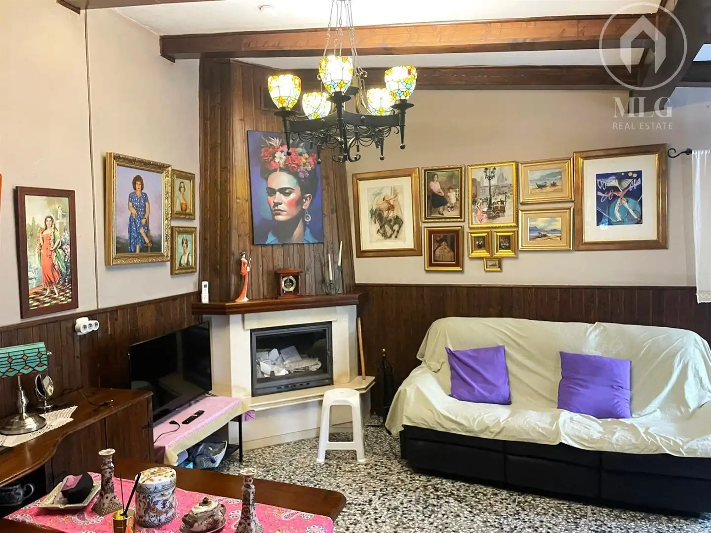 Sala d'estar de Casa o xalet en venda en Alhaurín de la Torre amb Aire condicionat, Terrassa i Traster