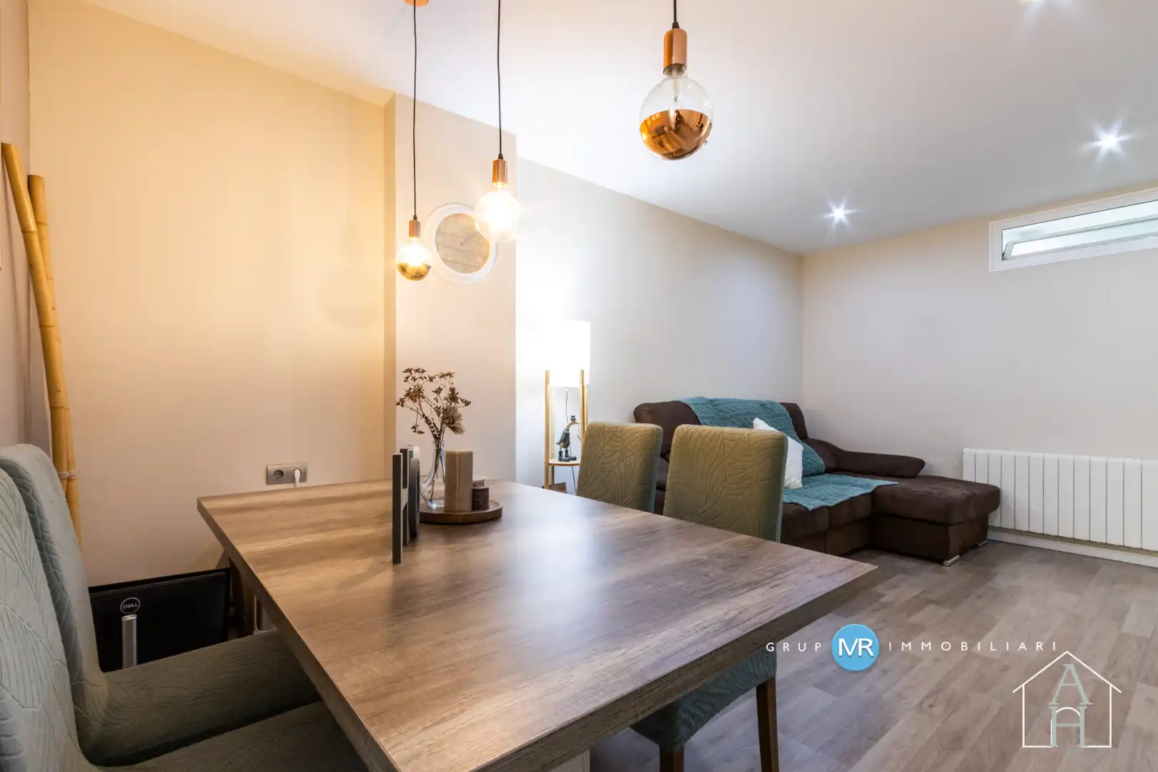 Sala de estar de Piso en venta en Terrassa con Calefacción, Parquet y Terraza