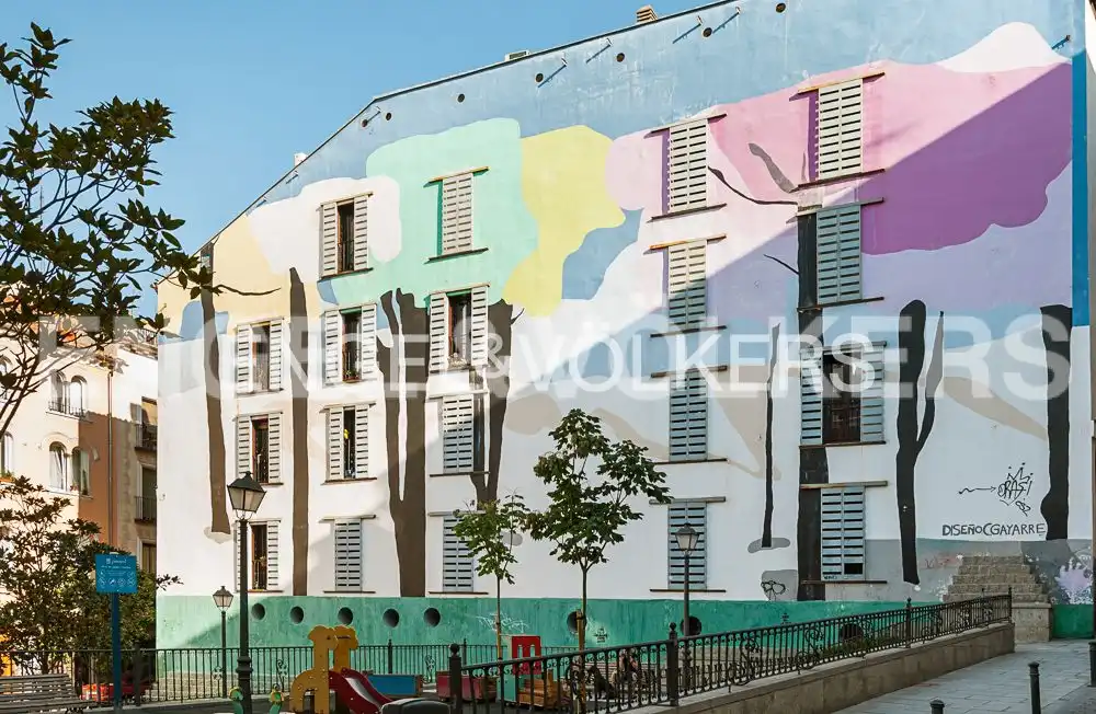 Exterior view of Flat for rent in Madrid  with Air Conditioner, Heating and Terrace
