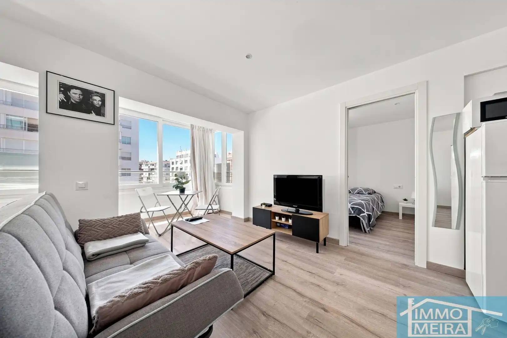 Sala de estar de Apartamento en venta en Roses con Aire acondicionado, Calefacción y Terraza