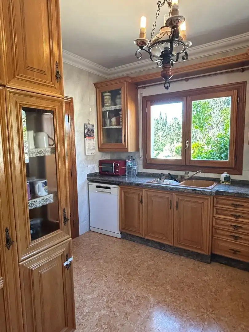 Kitchen of Houses for sale in Calpe / Calp  with Air Conditioner, Private garden and Terrace
