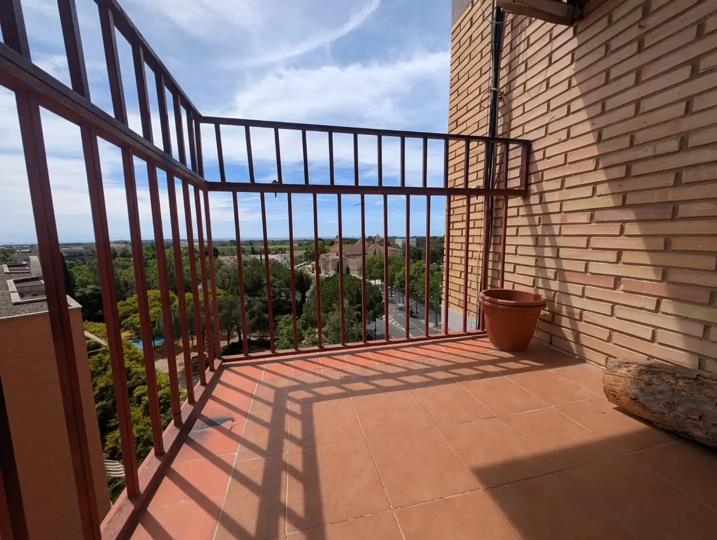 Terraza de Piso de alquiler en Reus con Aire acondicionado, Horno y Balcón