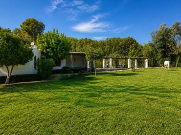 Casa rústica amb jardí en venda a Calvià pueblo