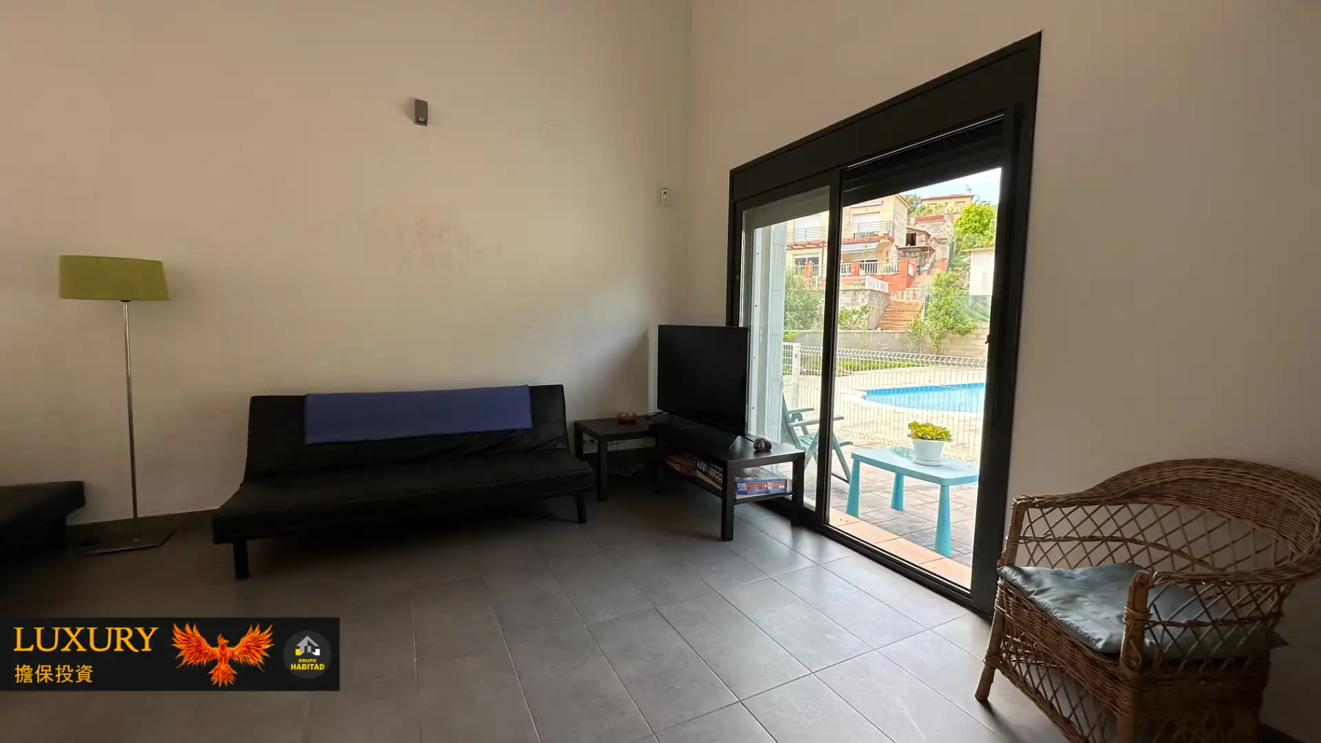 Wohnzimmer von Haus oder Chalet zum Verkauf in Cunit mit Heizung, Privatgarten und Schwimmbad