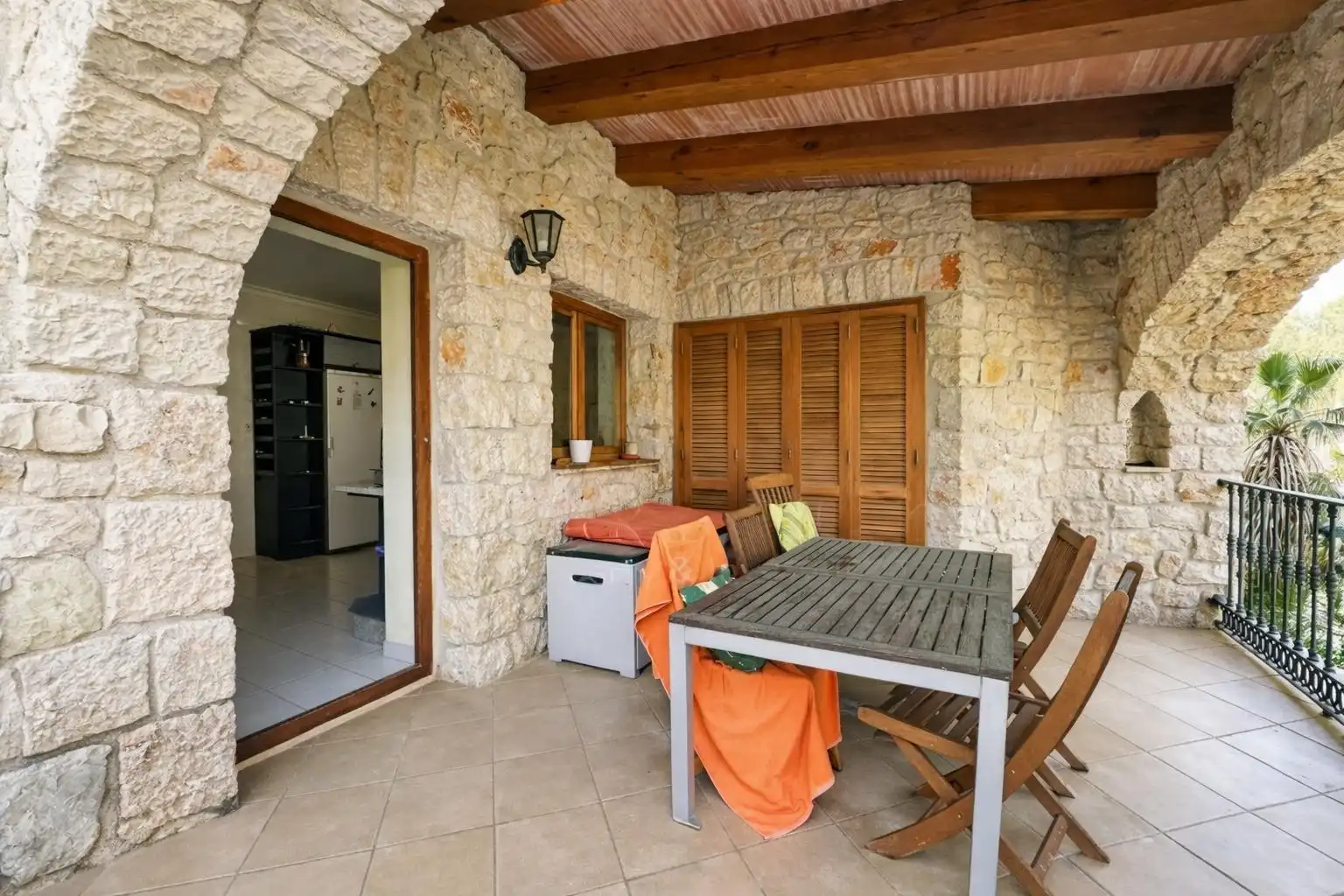 Terraza de Finca rústica en venta en Llíber con Aire acondicionado, Calefacción y Jardín privado