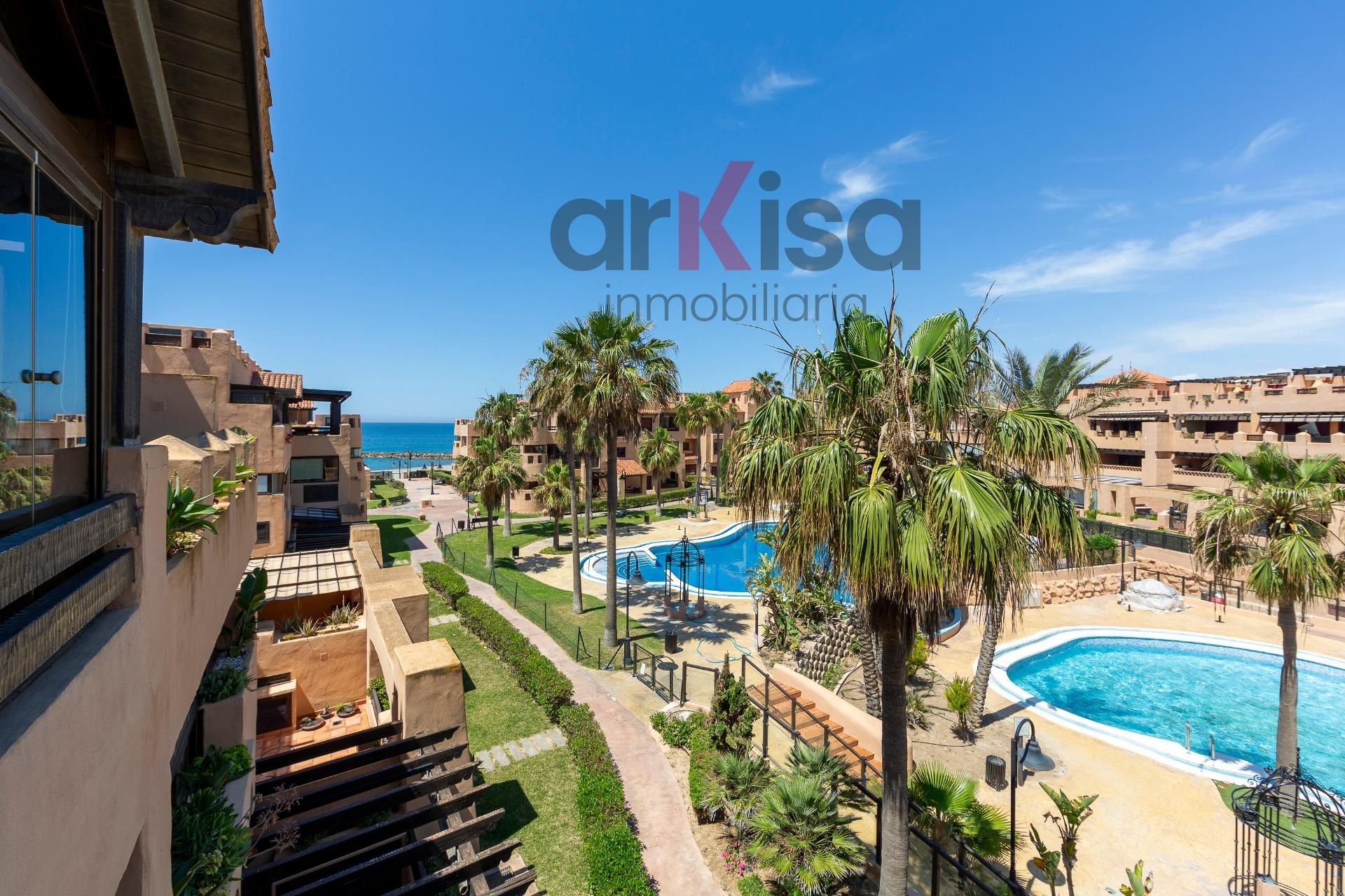 Garden of Attic for sale in El Ejido  with Air Conditioner, Heating and Private garden