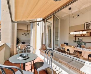 Terrassa de Apartament de lloguer en  Barcelona Capital amb Aire condicionat, Calefacció i Moblat