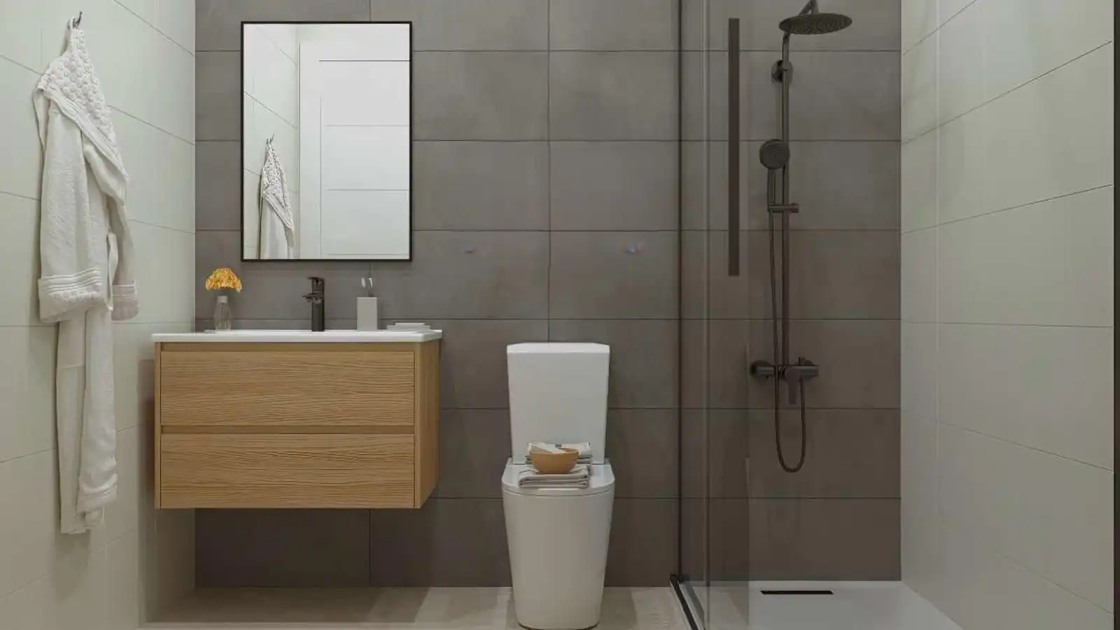 Bathroom of Apartments for sale in Vera  with Community pool