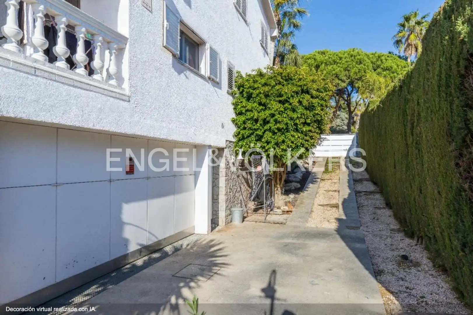 Vista exterior de Casa o chalet en venta en Alella con Aire acondicionado, Calefacción y Jardín privado