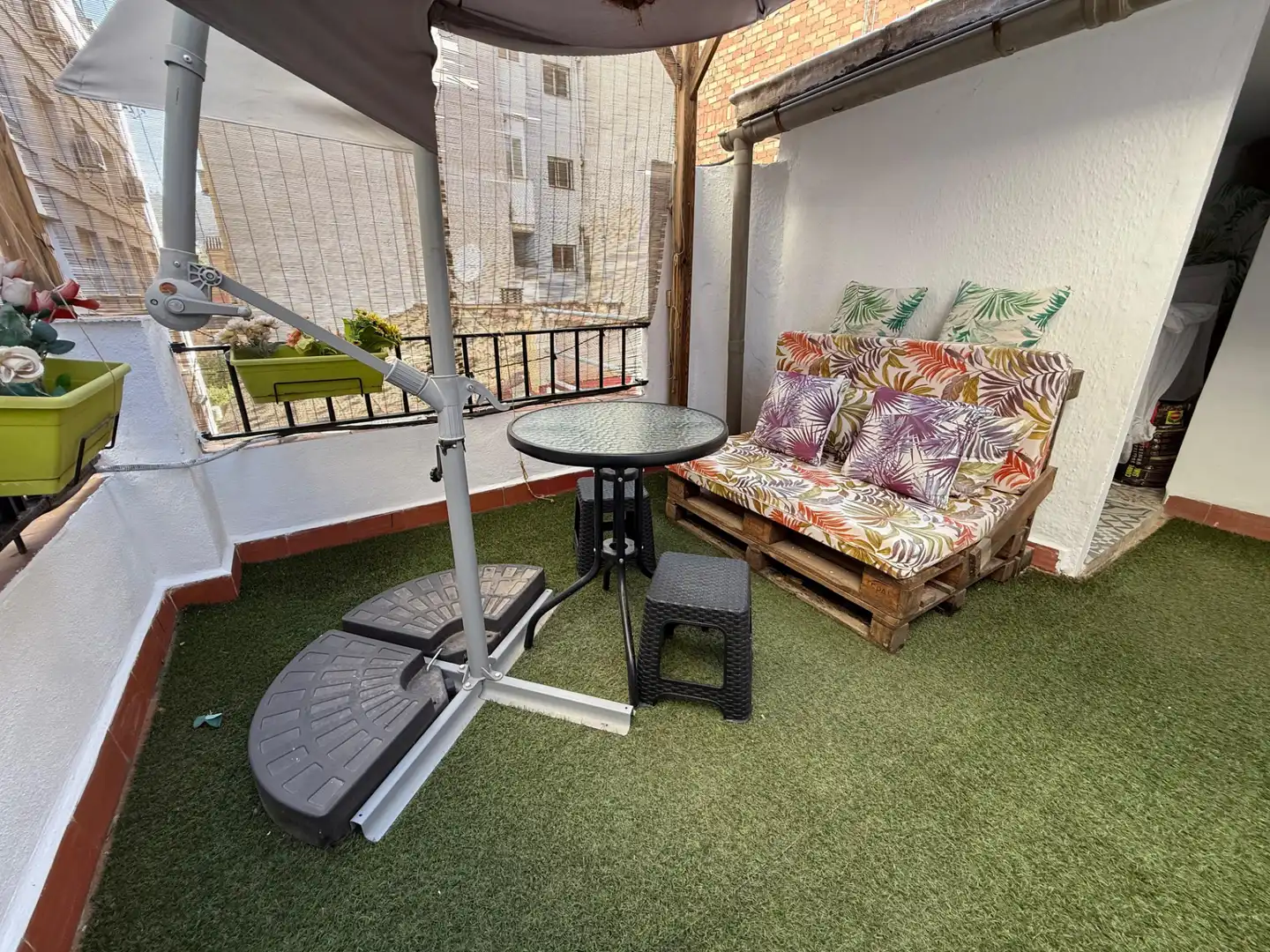 Terrasse von Wohnung zur Miete in Granada mit Klimaanlage, Heizung und Terrasse