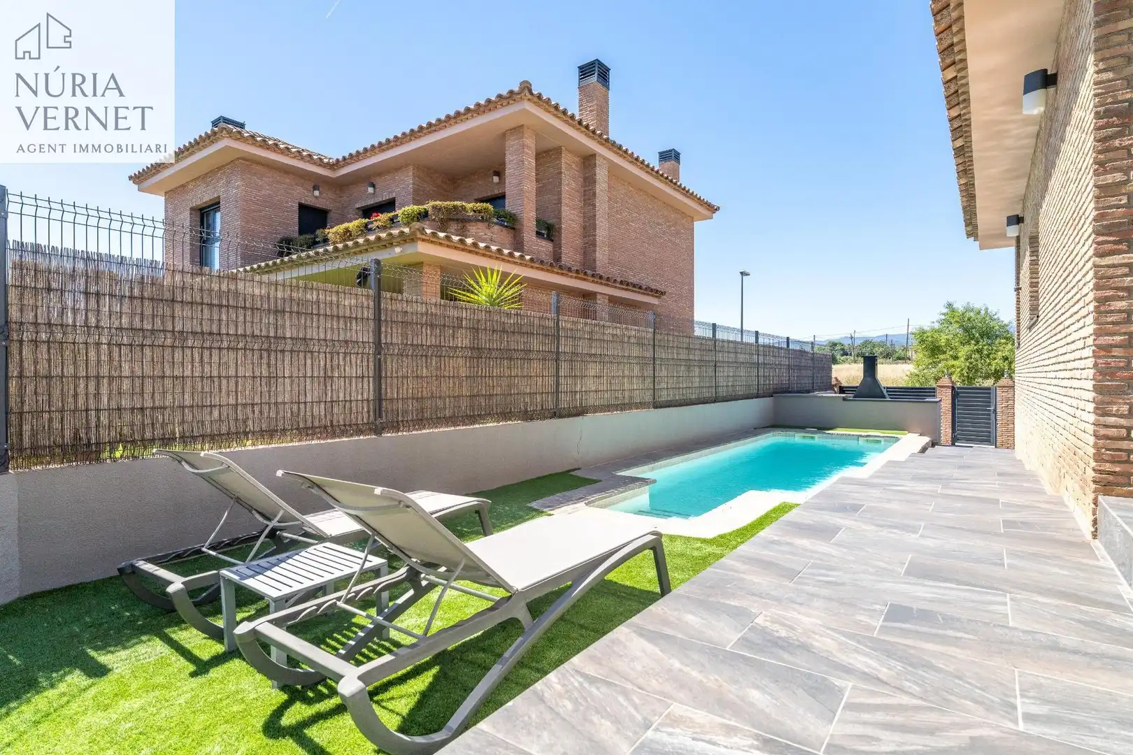 Piscina de Casa adosada en venda en Reus amb Calefacció, Jardí privat i Terrassa